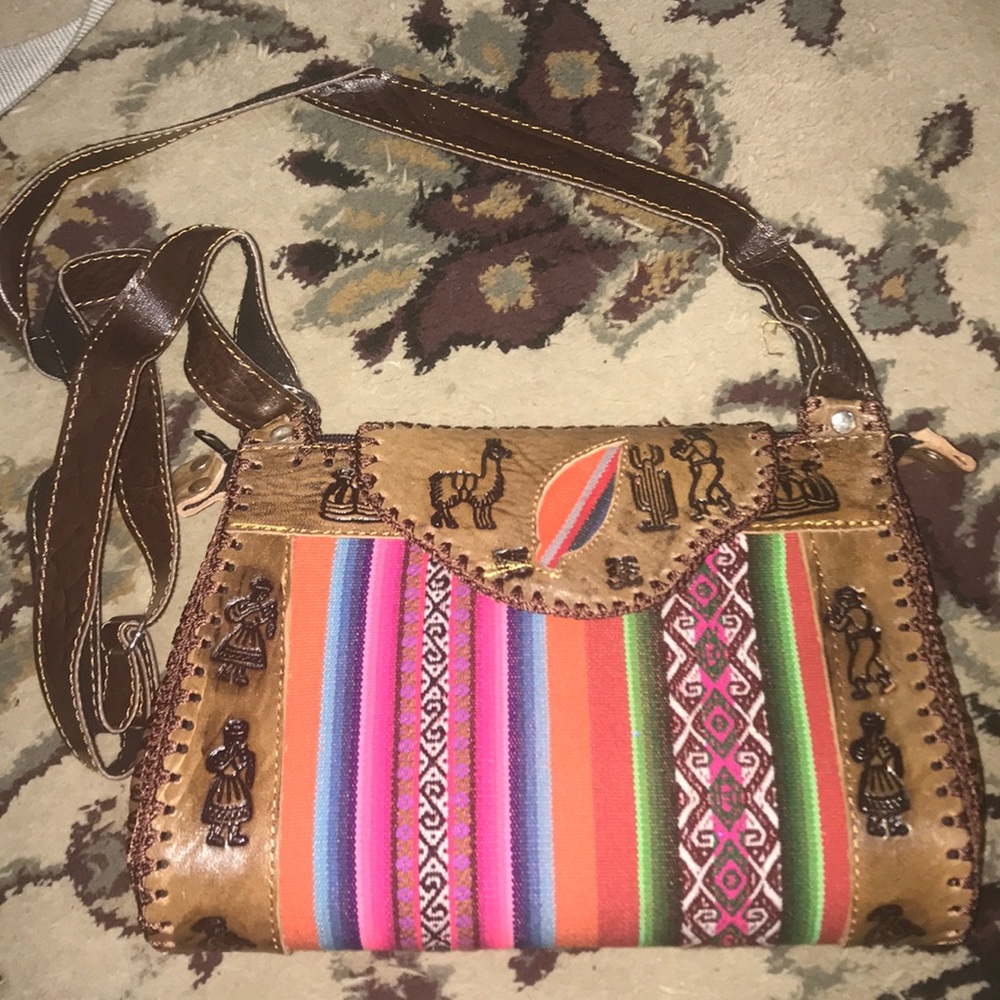 Crossbody bag from Peru